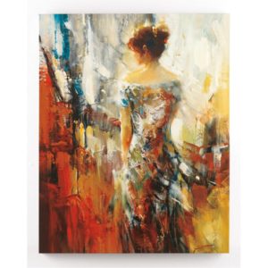 Adelaide Collection Framed Canvas Wall Art